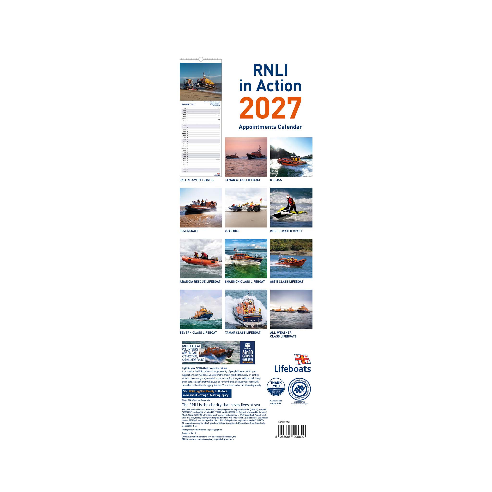 2027 RNLI In Action Calendar - Image 3