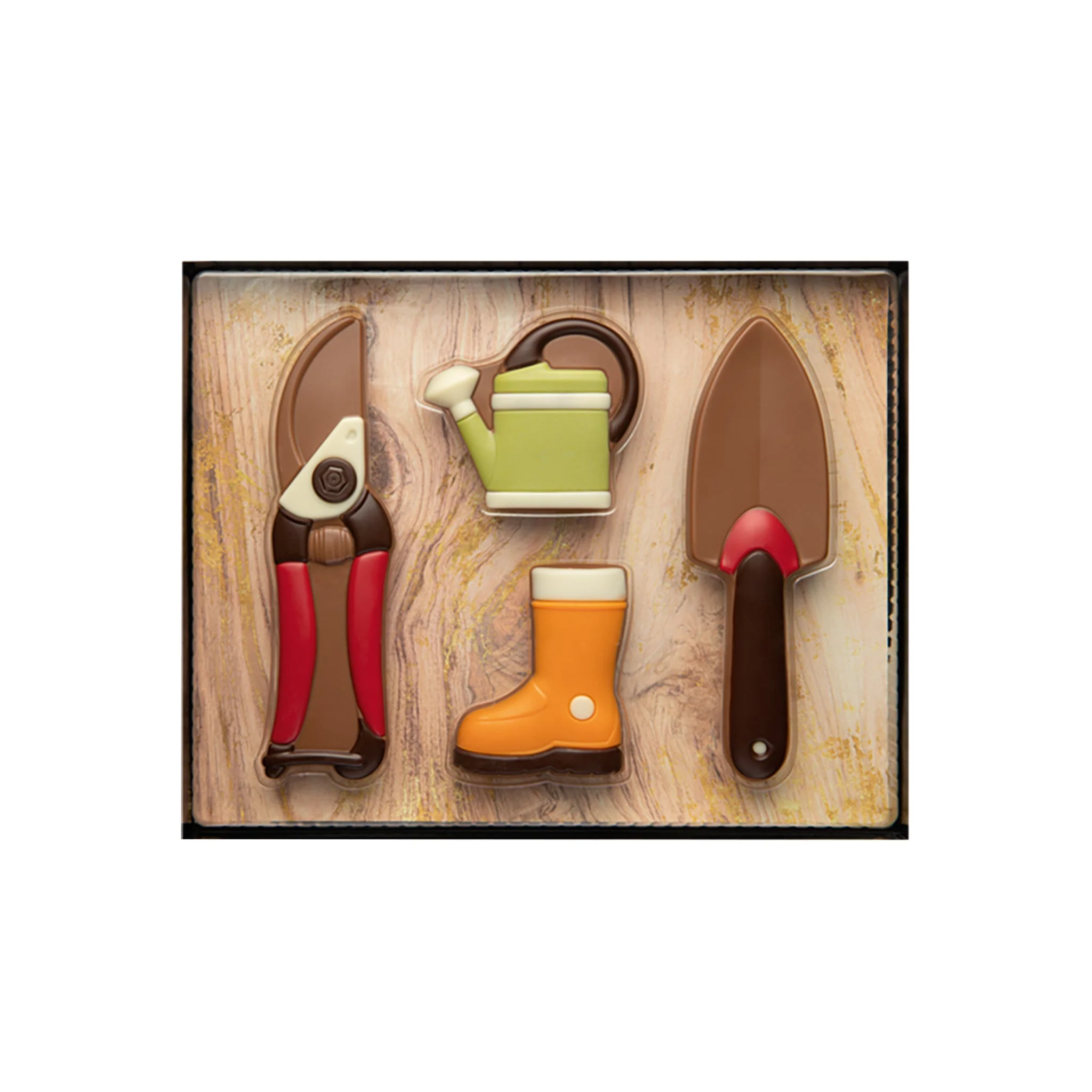 Chocolate Garden Tools Gift Set