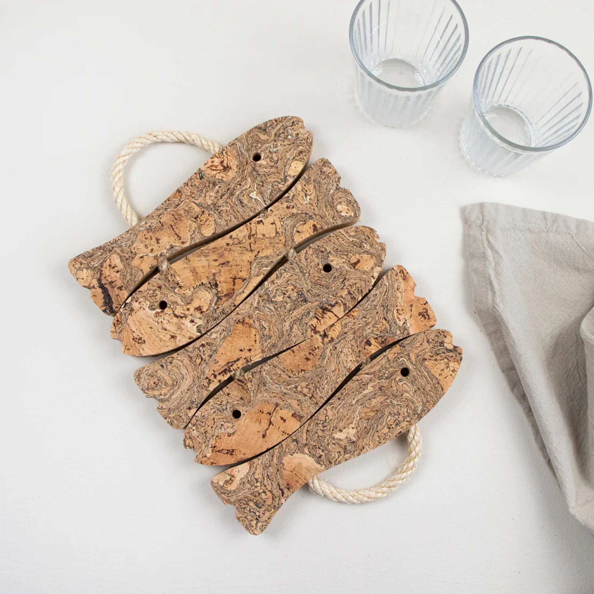 Liga Five Fish Cork Trivet - Image 5