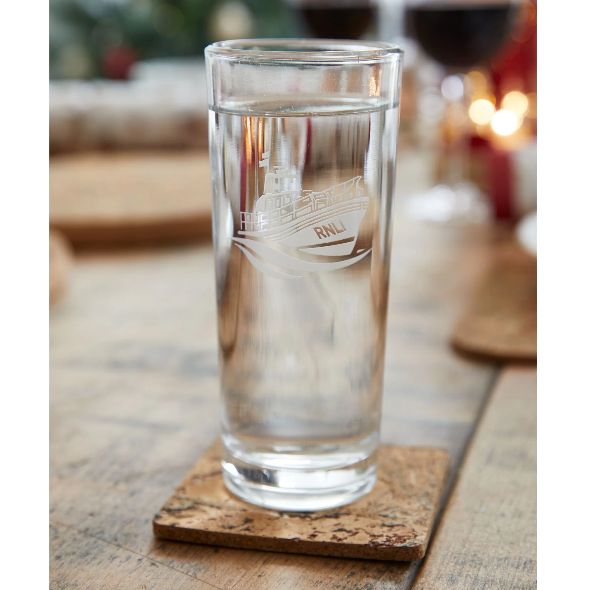 RNLI Etched Shannon Tumbler Glasses, Set of 6 - Image 4