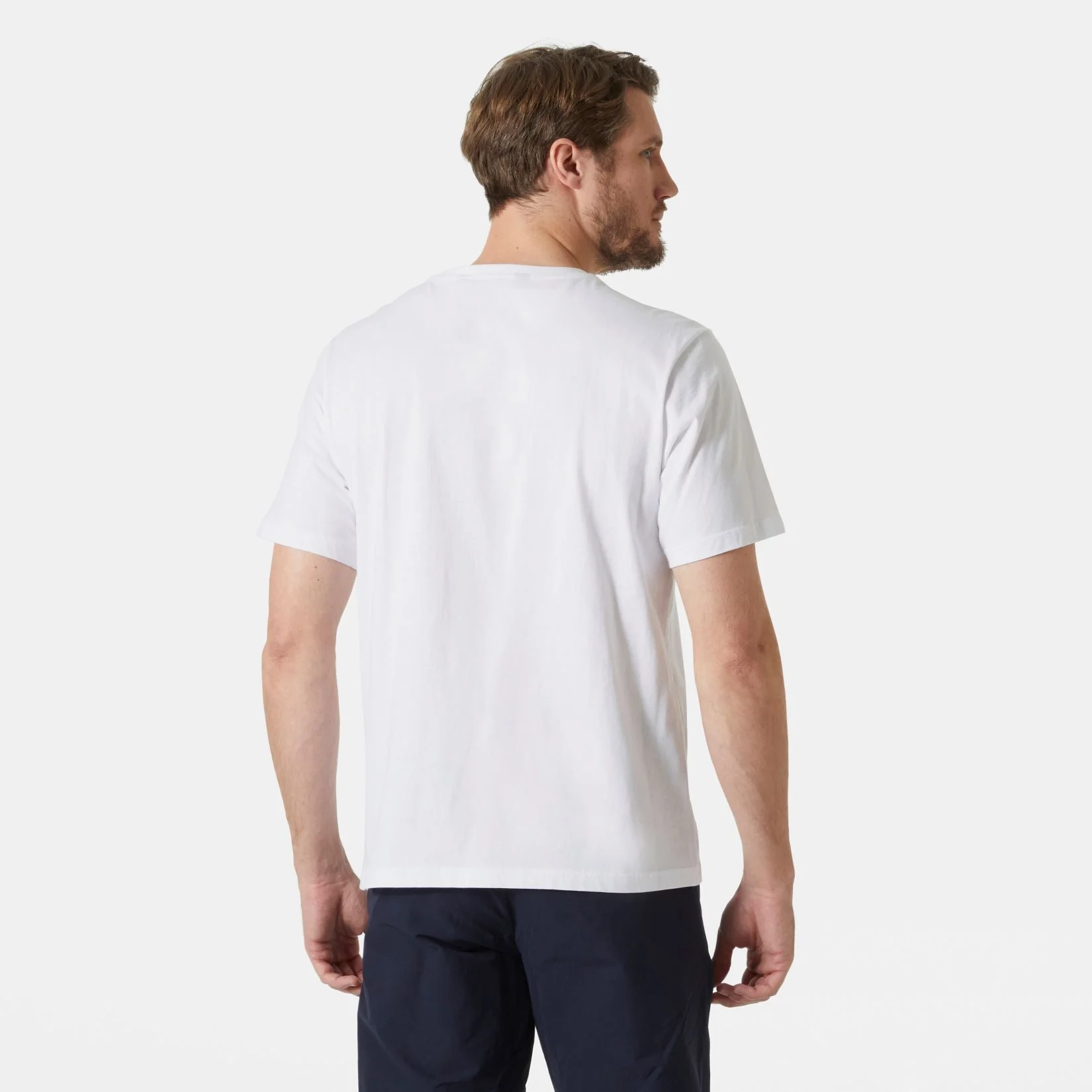 Helly Hansen Men's Logo Short Sleeve T-shirt - White - Image 2