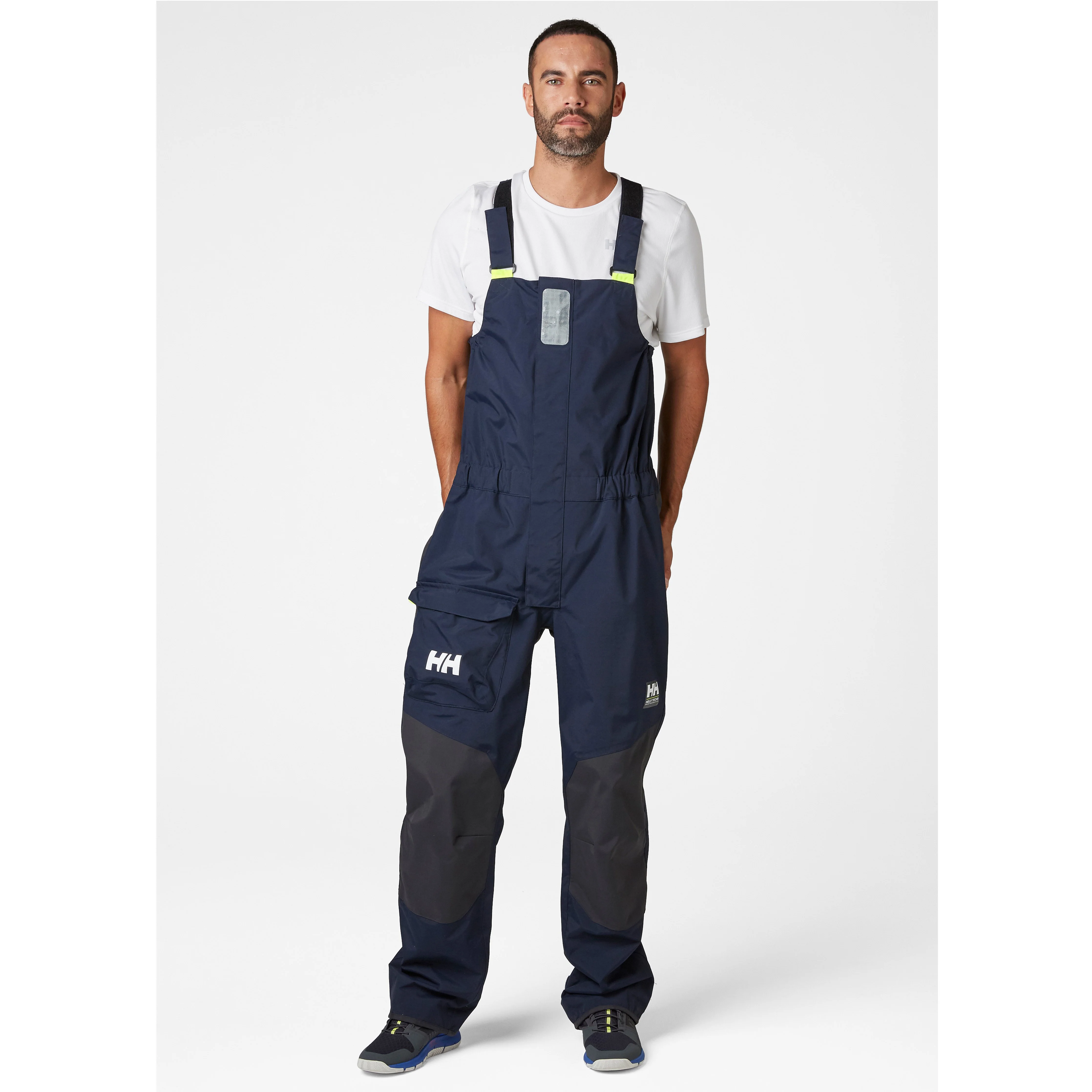 Helly Hansen Men's Pier Sailing Bib Trousers, Navy - Image 3