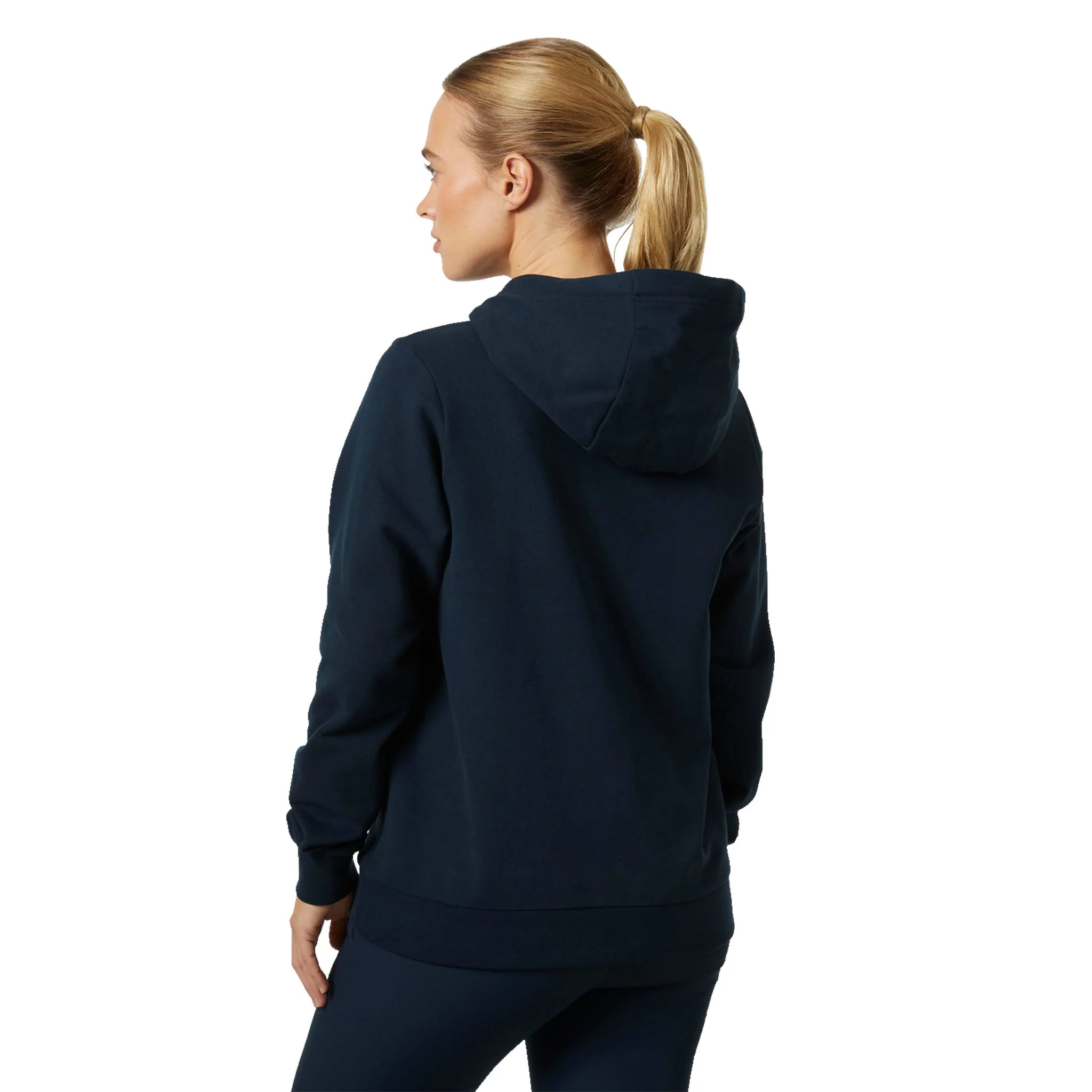 Helly Hansen Women's Logo Hoodie, Navy - Image 3