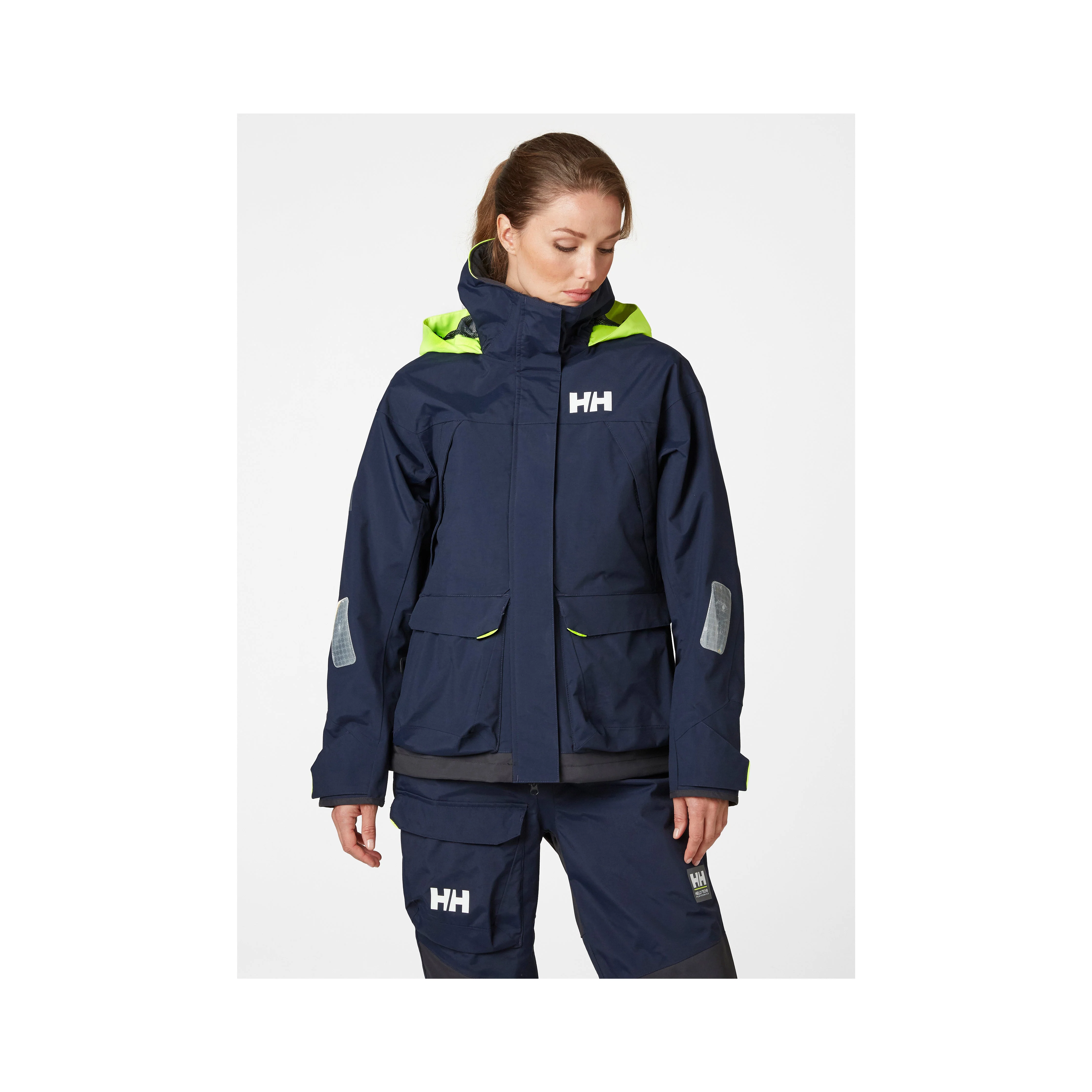 Helly Hansen Women's Pier Jacket, Navy - Image 3
