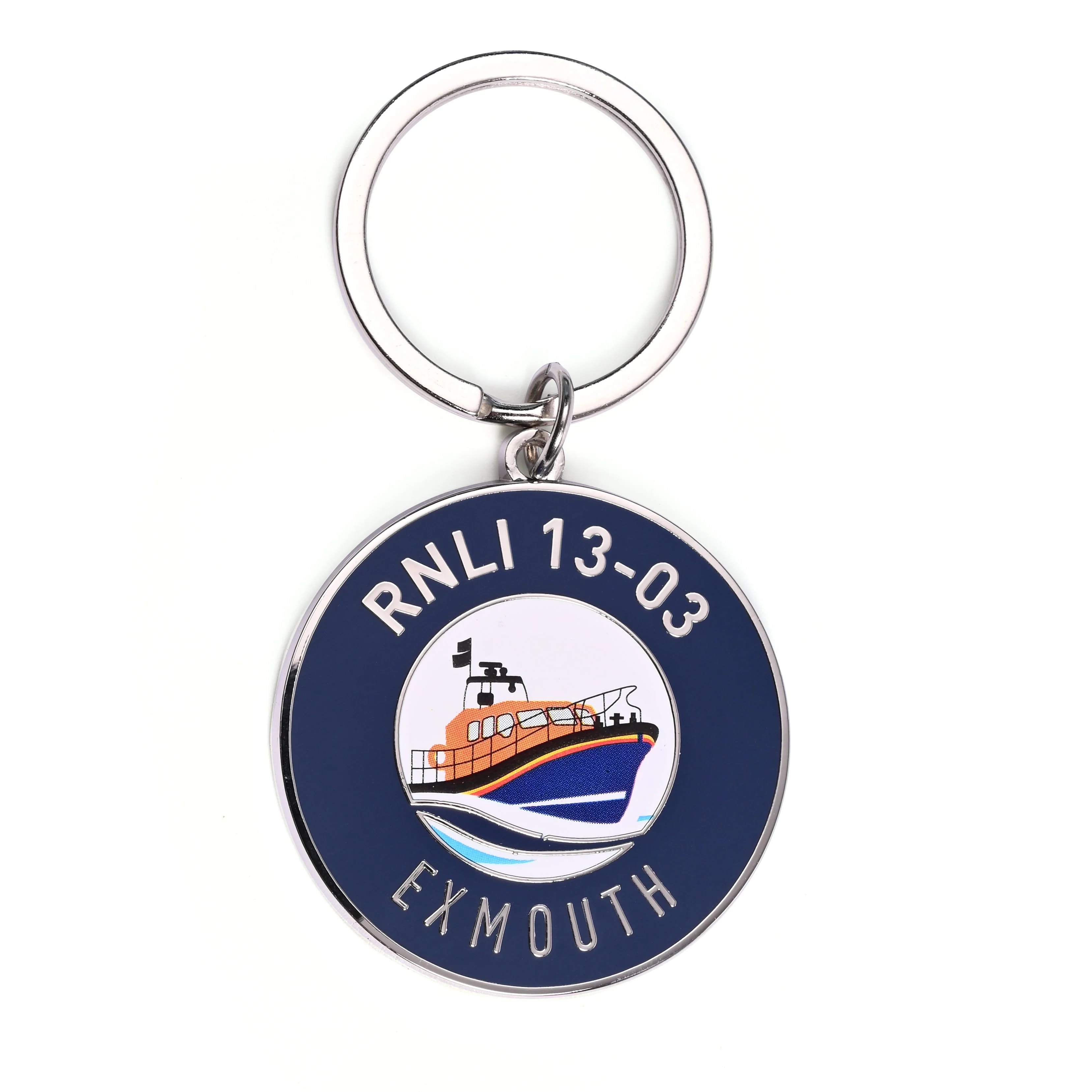 Launch a Memory Boat Keyring, Exmouth