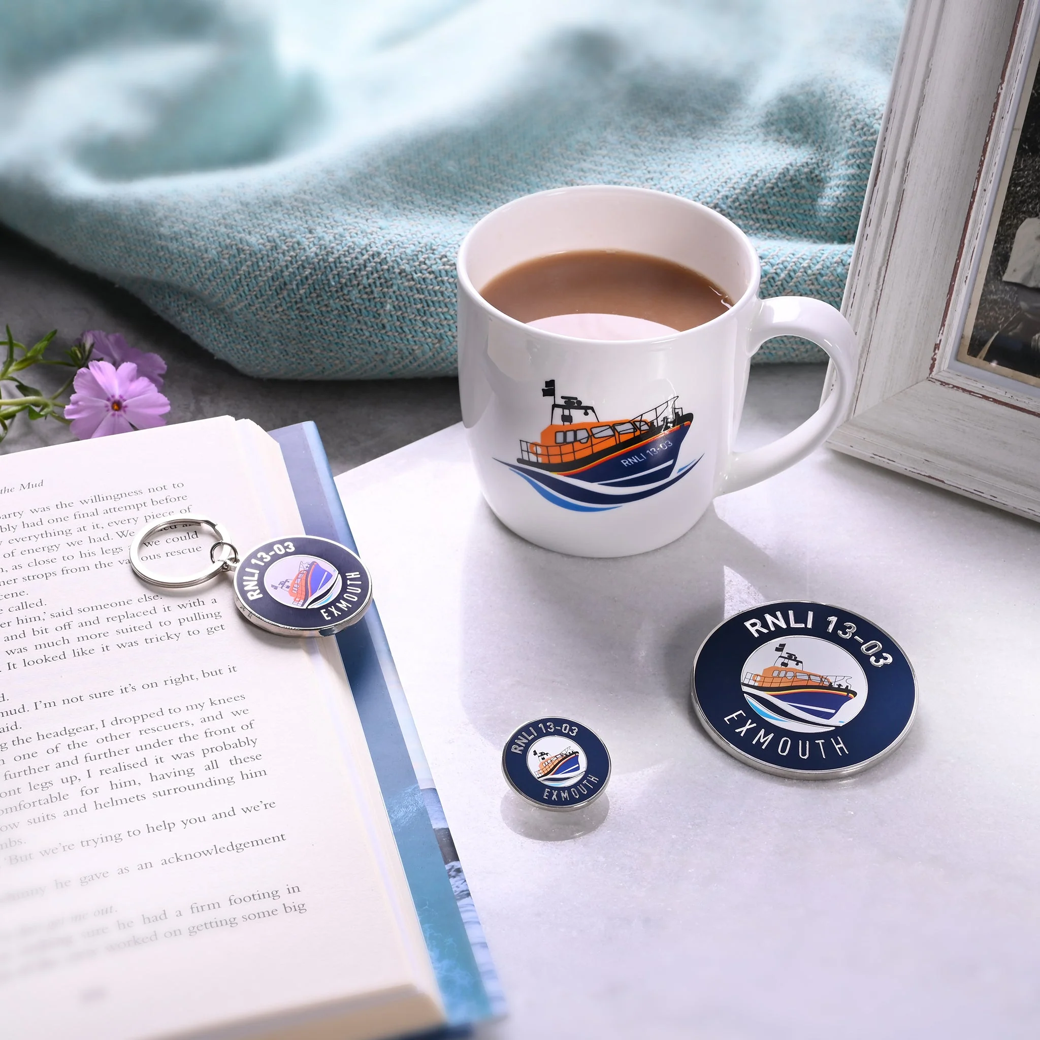 Launch a Memory Boat Keyring, Exmouth - Image 2