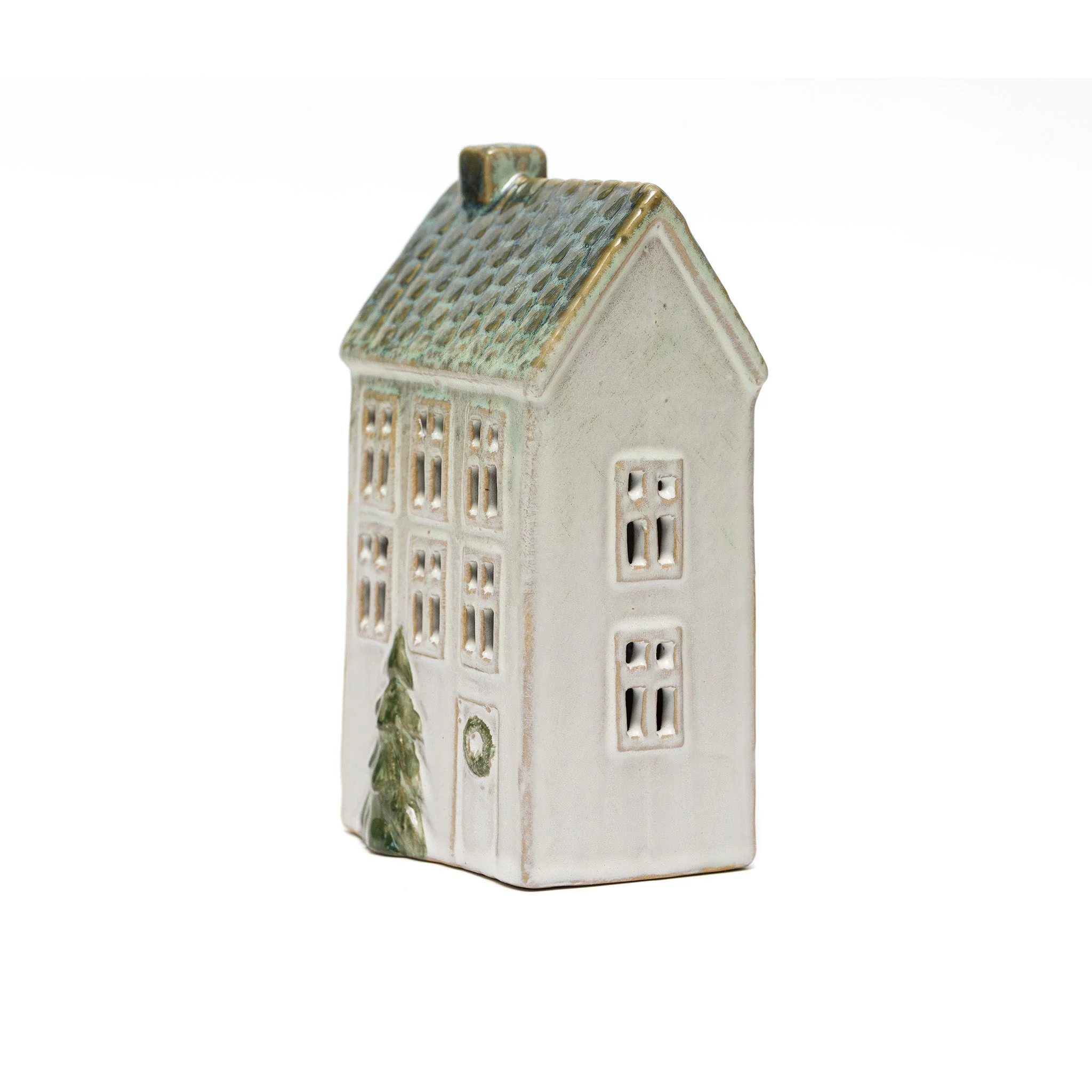 Ceramic Light-Up House Ornament - Image 4