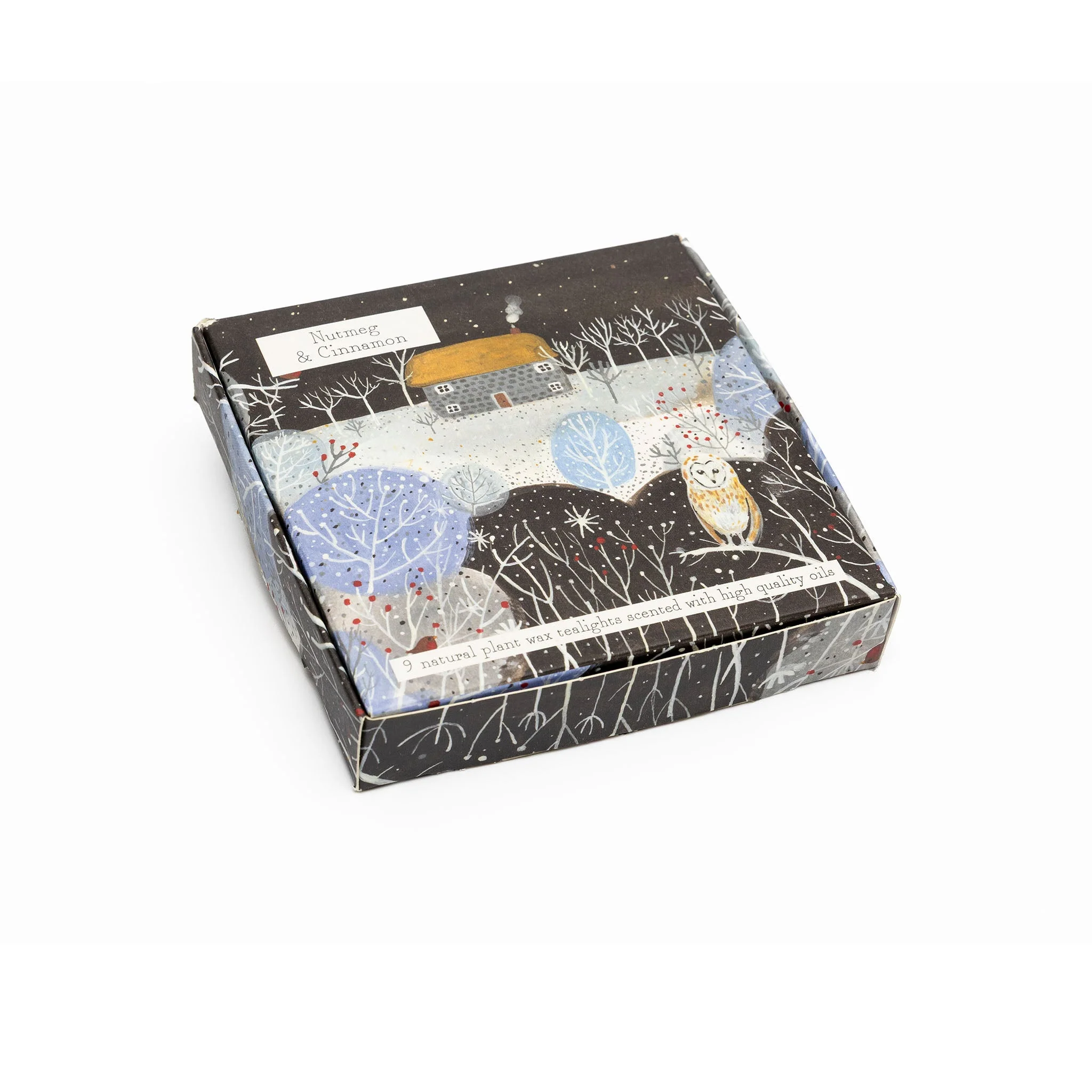 Nutmeg and Cinnamon Boxed Tea Lights - Image 4