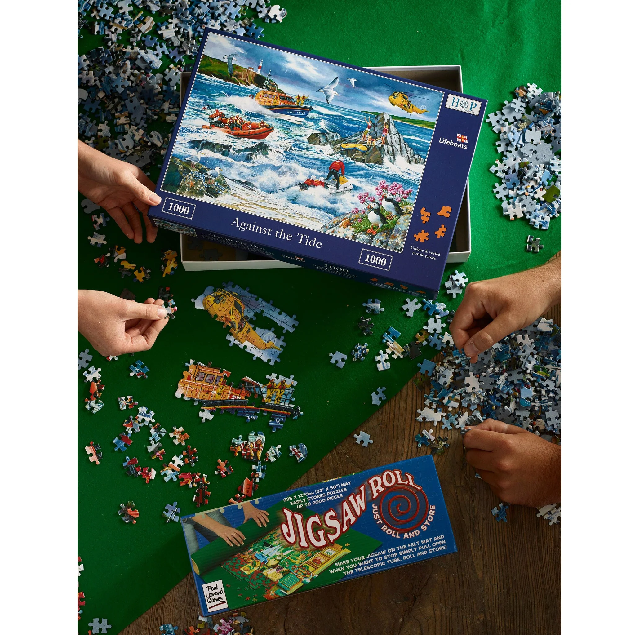 RNLI Against the Tide Jigsaw Puzzle, 1000 pieces - Image 3