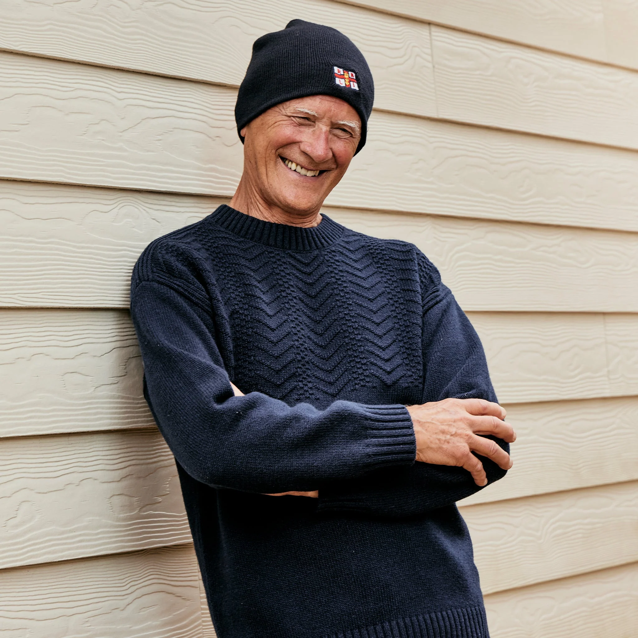 RNLI Flag Beanie Hat, Navy - Image 3