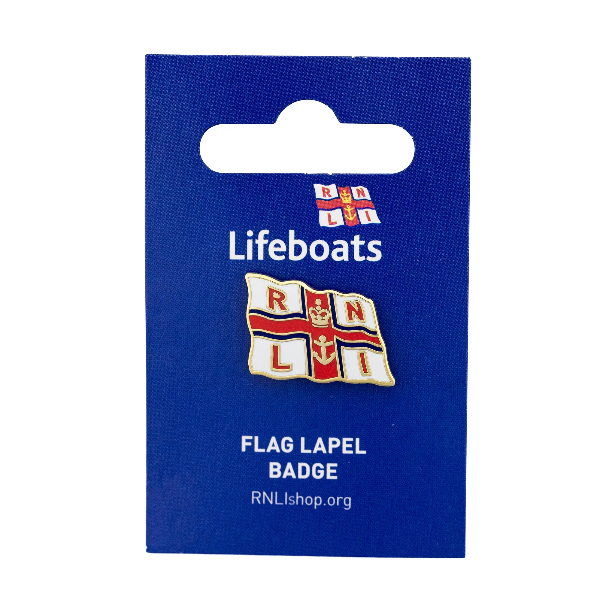 RNLI Flag Lapel Pin Badge, Gold - Image 3