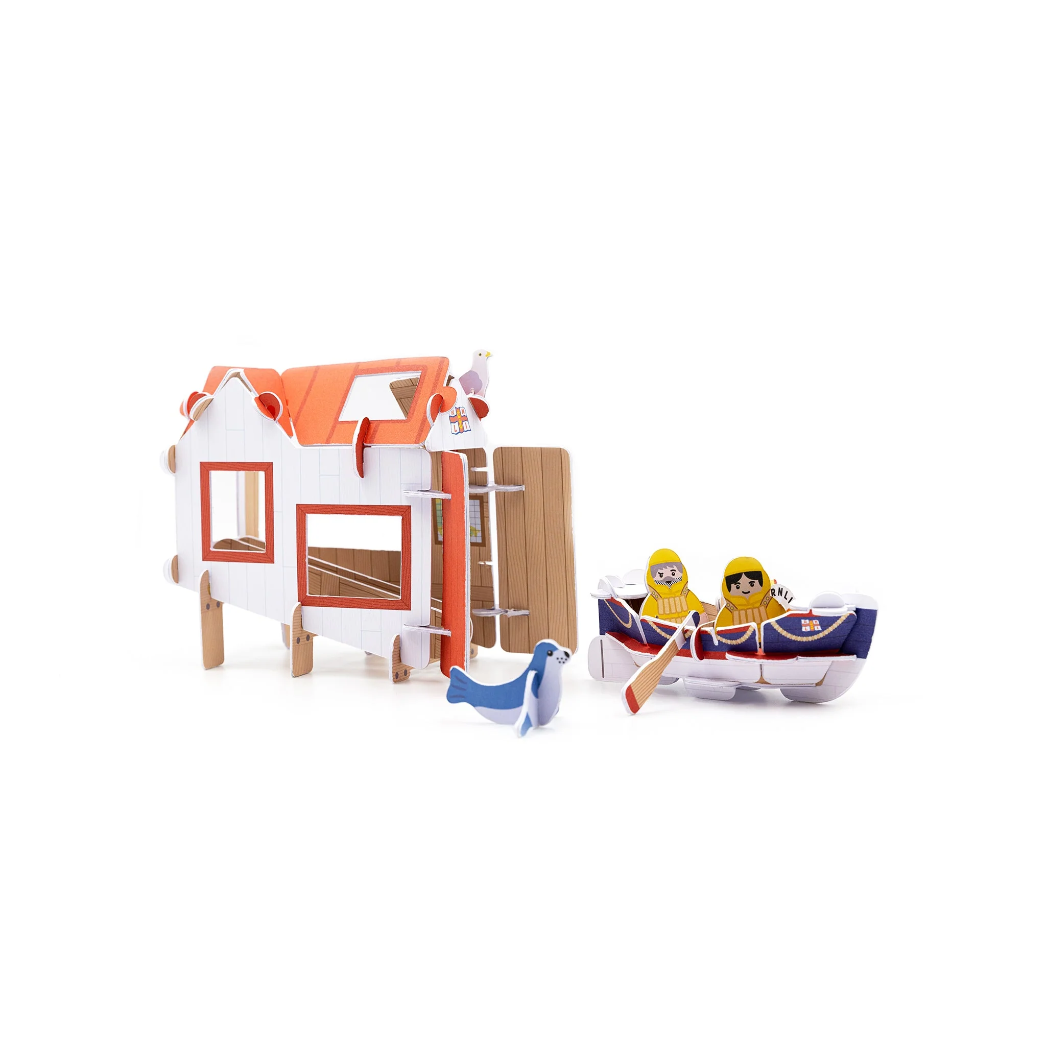 RNLI Heritage Lifeboat Station Build and Play Set - Image 2