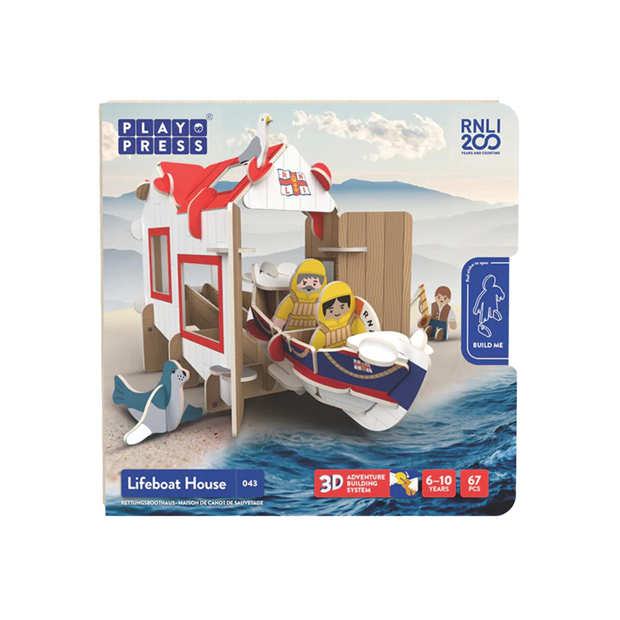 RNLI Heritage Lifeboat Station Build and Play Set - Image 3