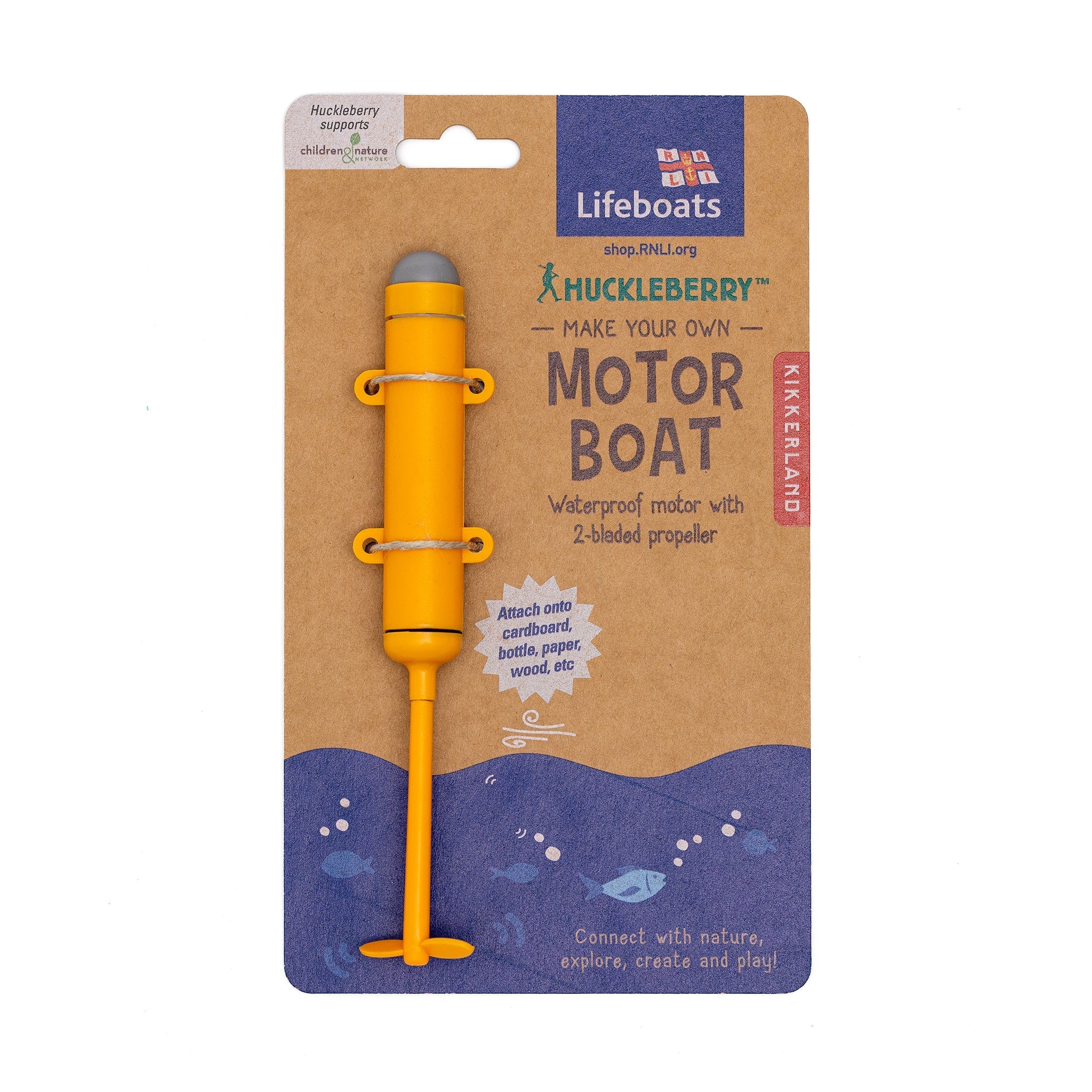 RNLI + Huckleberry Make Your Own Motorboat