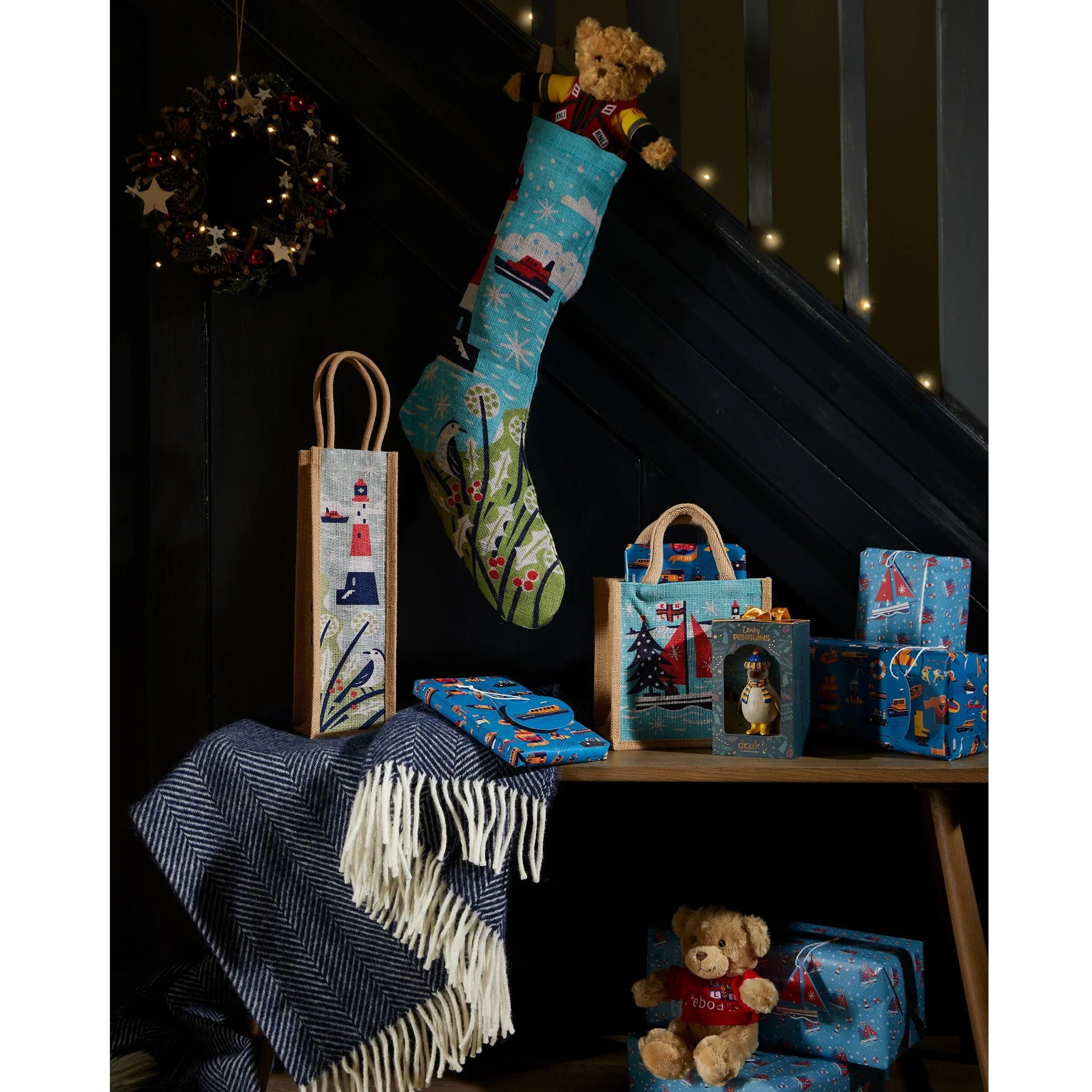 RNLI Icons Gift Wrap and Tags - Image 5