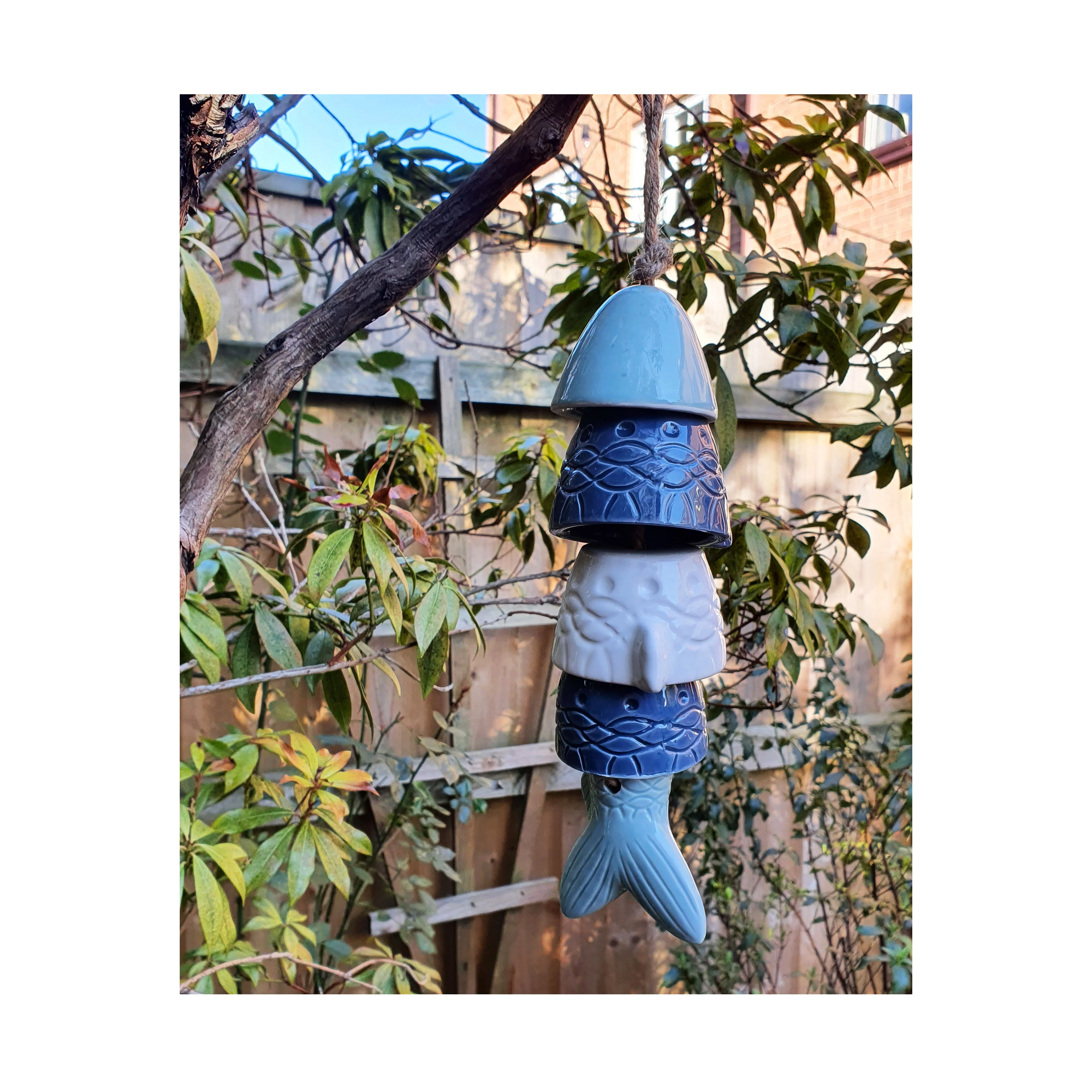 Outdoor Hanging Fish Chime - Image 3