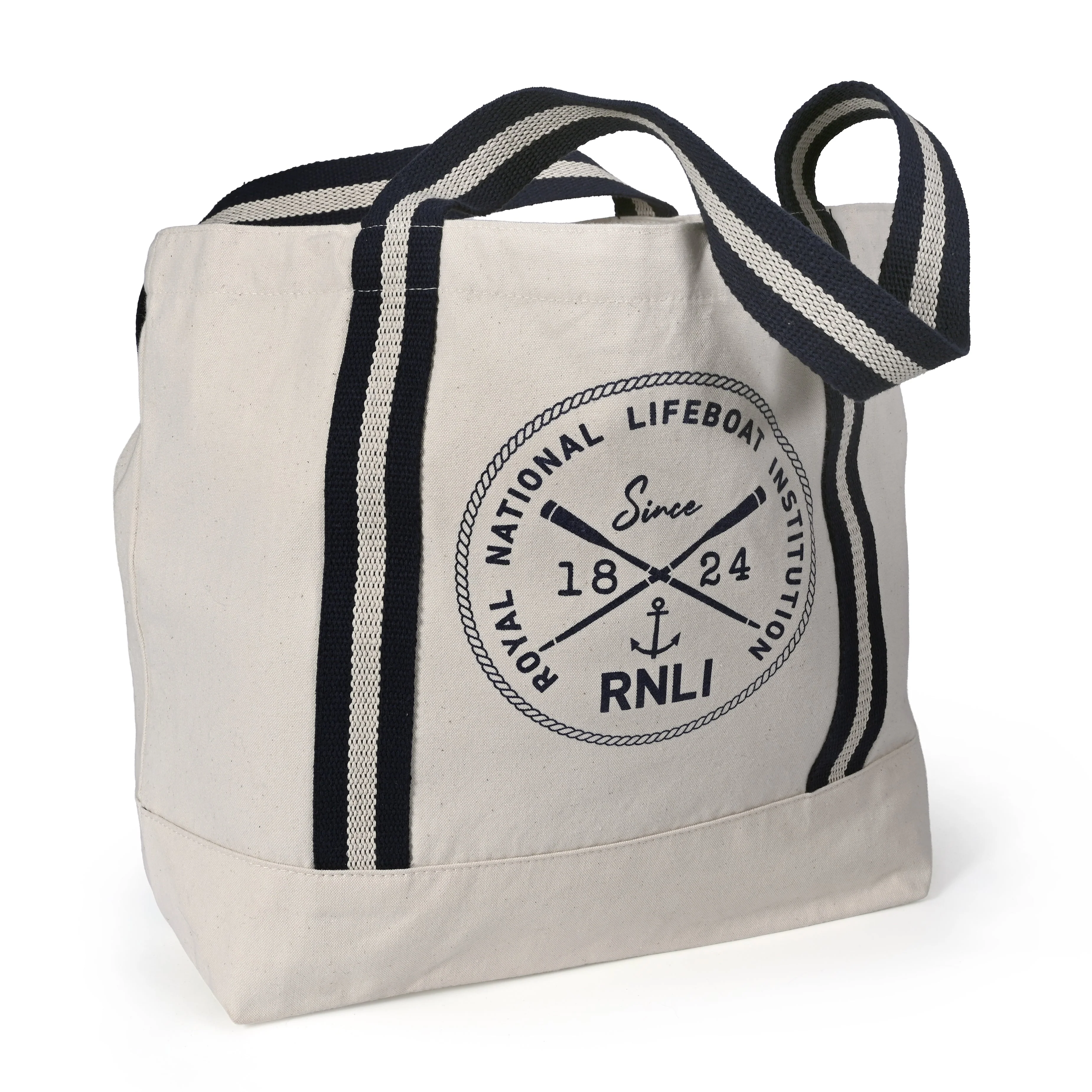 RNLI Royal Oars and Anchor Bag, Cream - Image 5