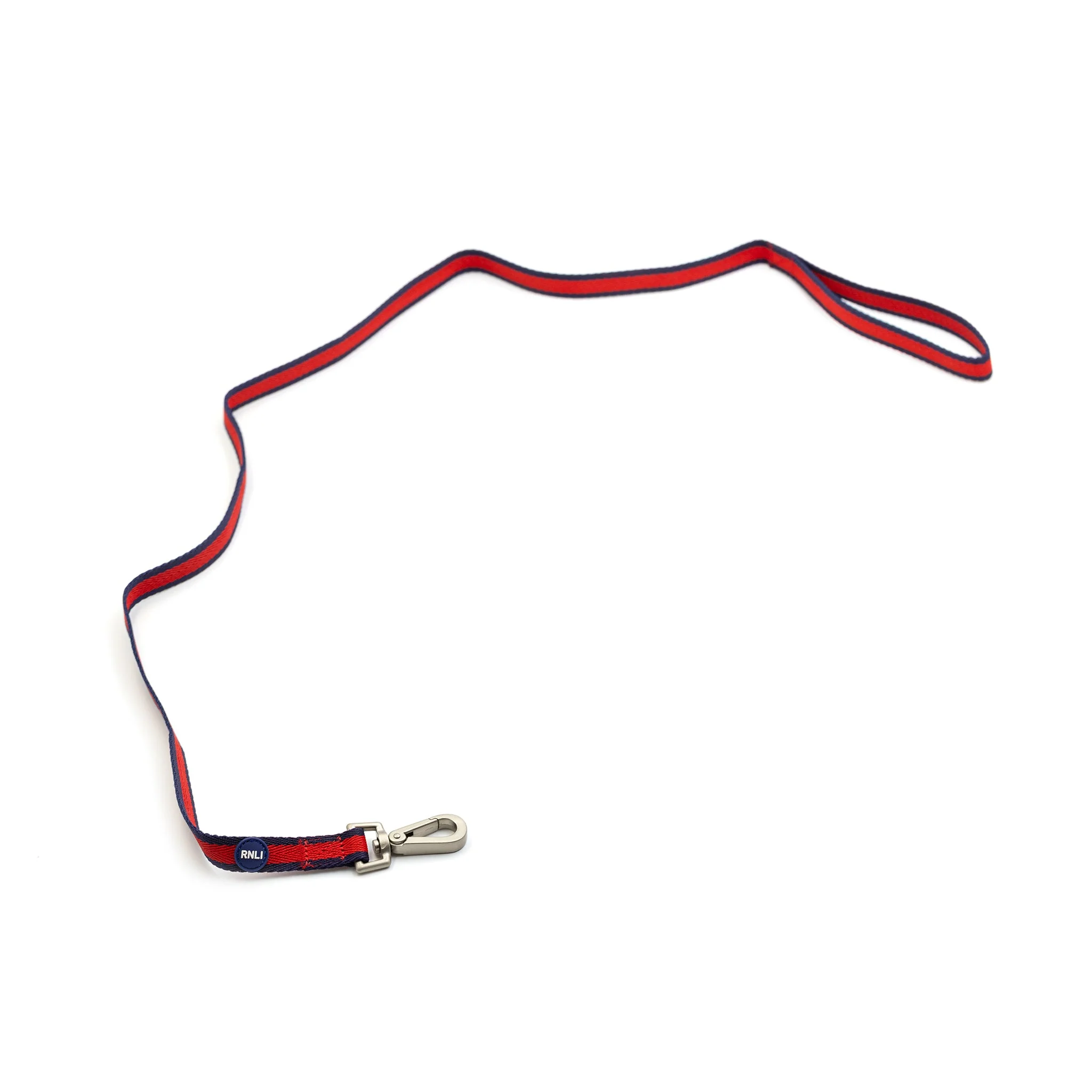 RNLI Stripe Dog Lead, Navy/Red - Image 3