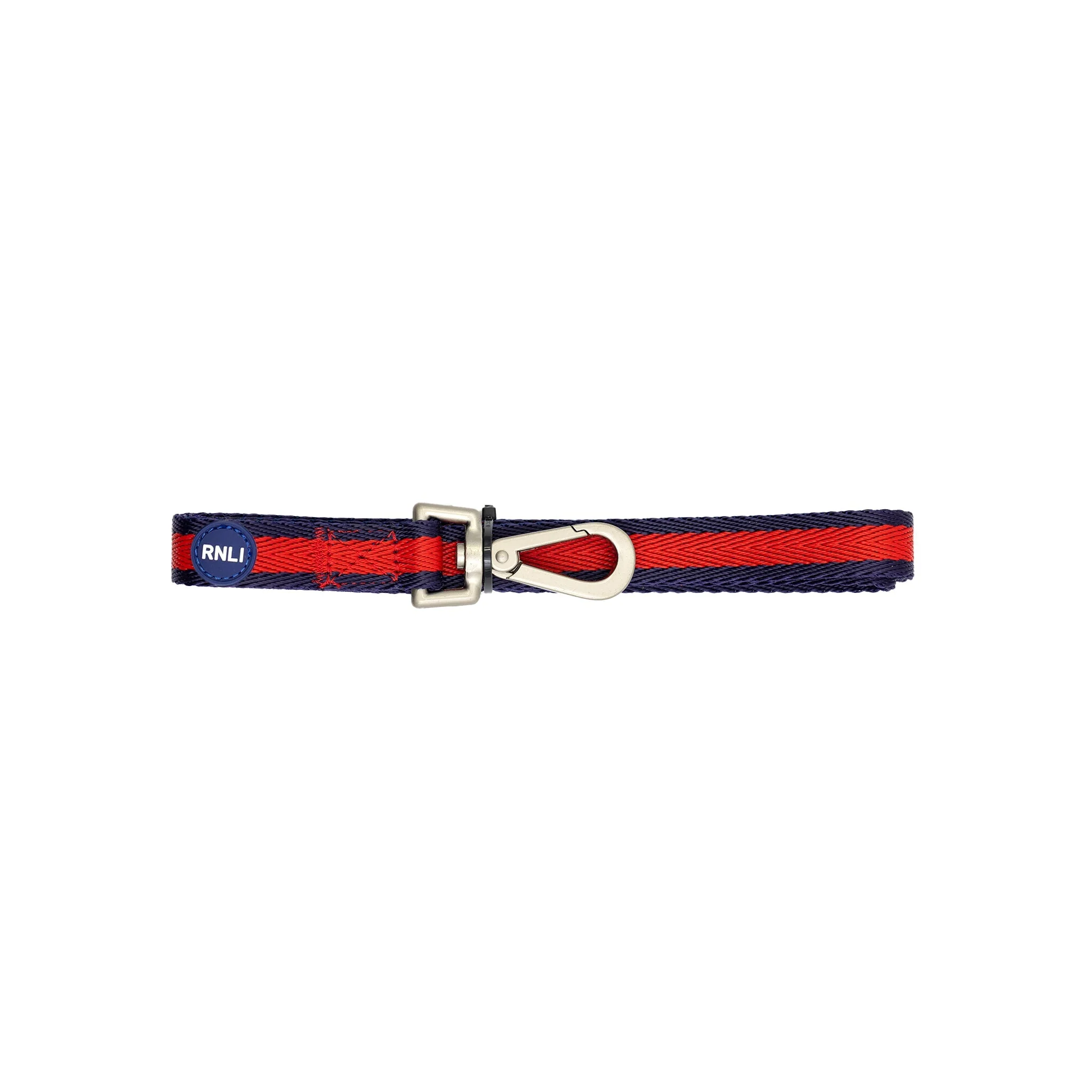 RNLI Stripe Dog Lead, Navy/Red - Image 5