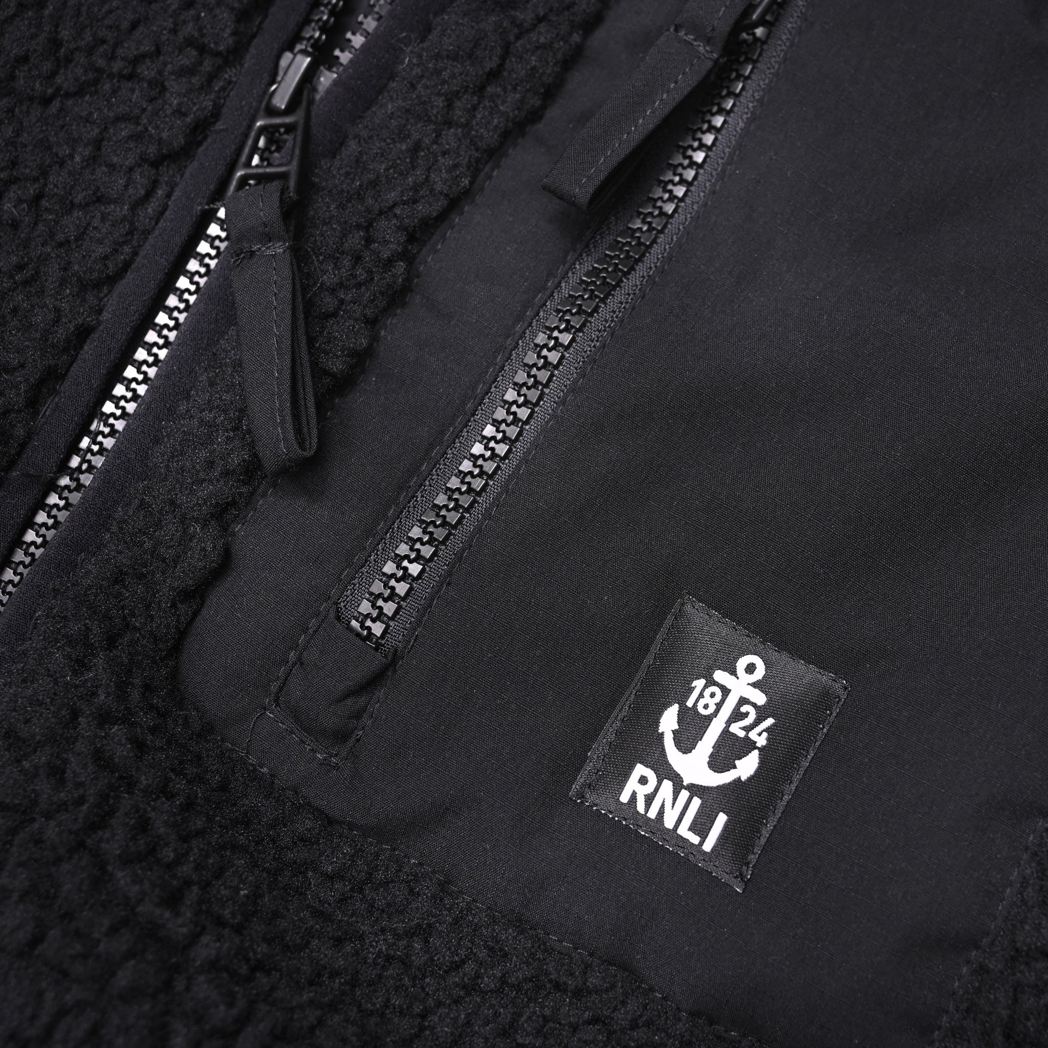 RNLI Recycled Fleece Borg Unisex Gilet - Image 3