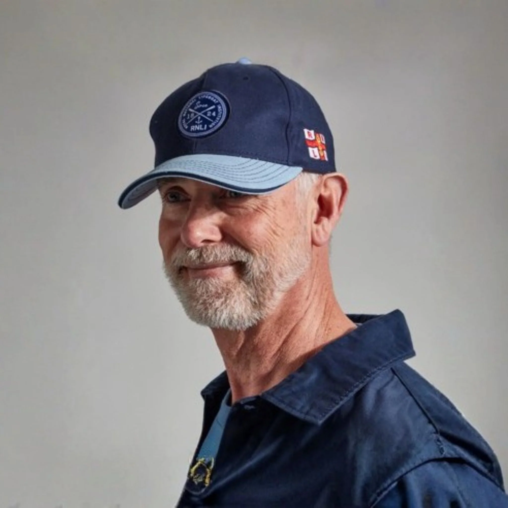 RNLI Royal Oars and Anchor Cap, Blue