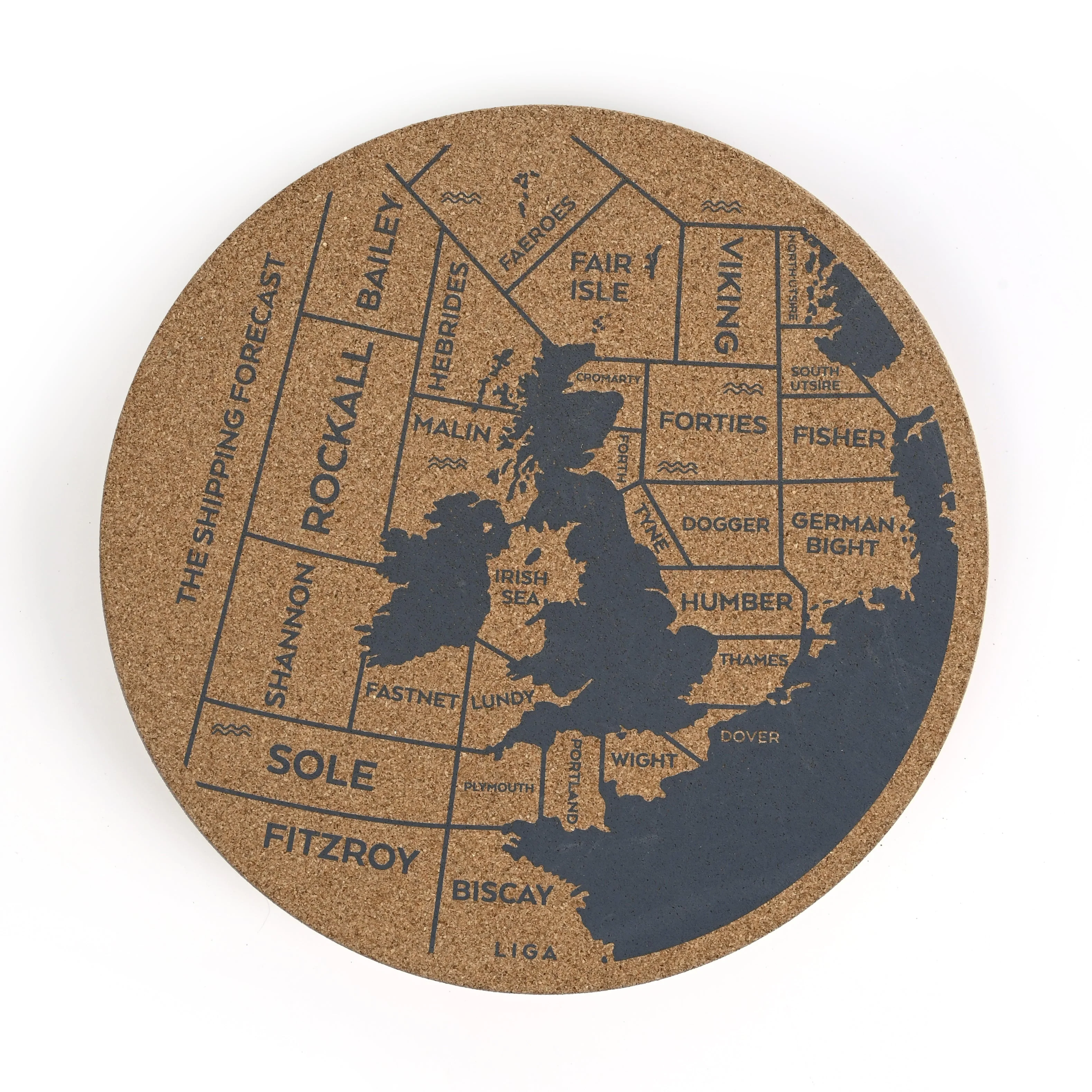 Cork Shipping Forecast Placemats, Set Of 4 - Image 5