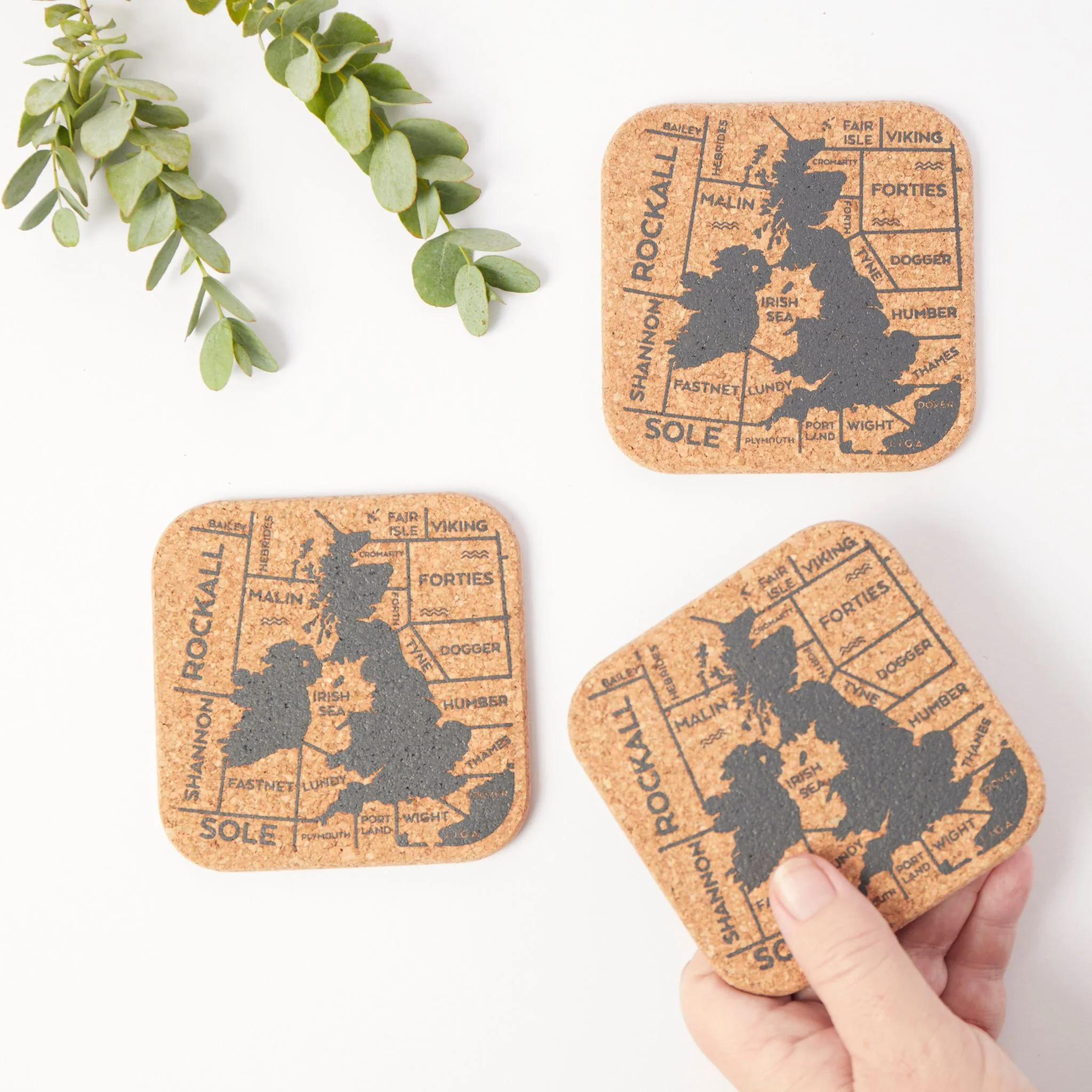 Cork Shipping Forecast Coasters, Set Of 4 - Image 3