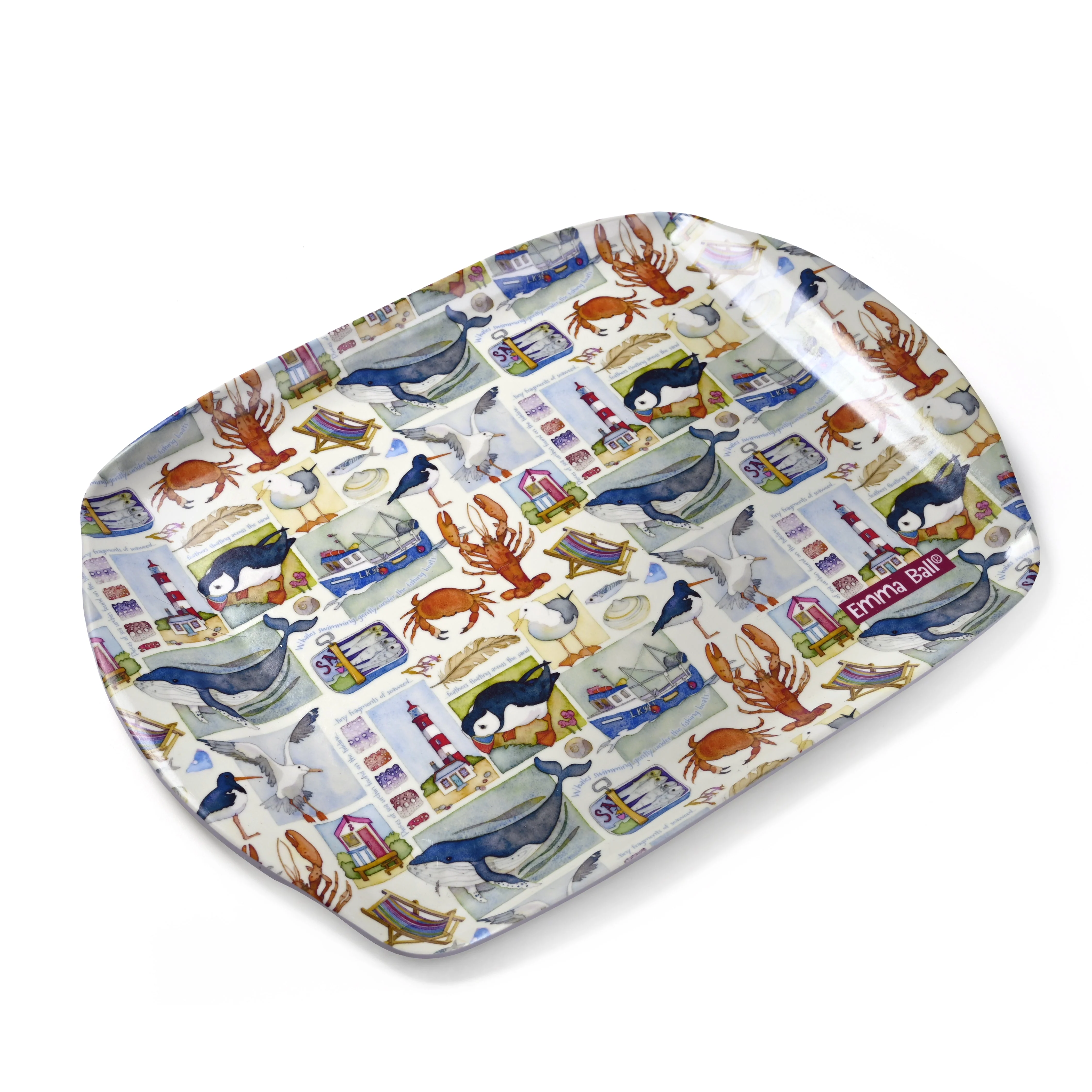 Emma Ball Coastal Pieces Medium Tray - Image 4