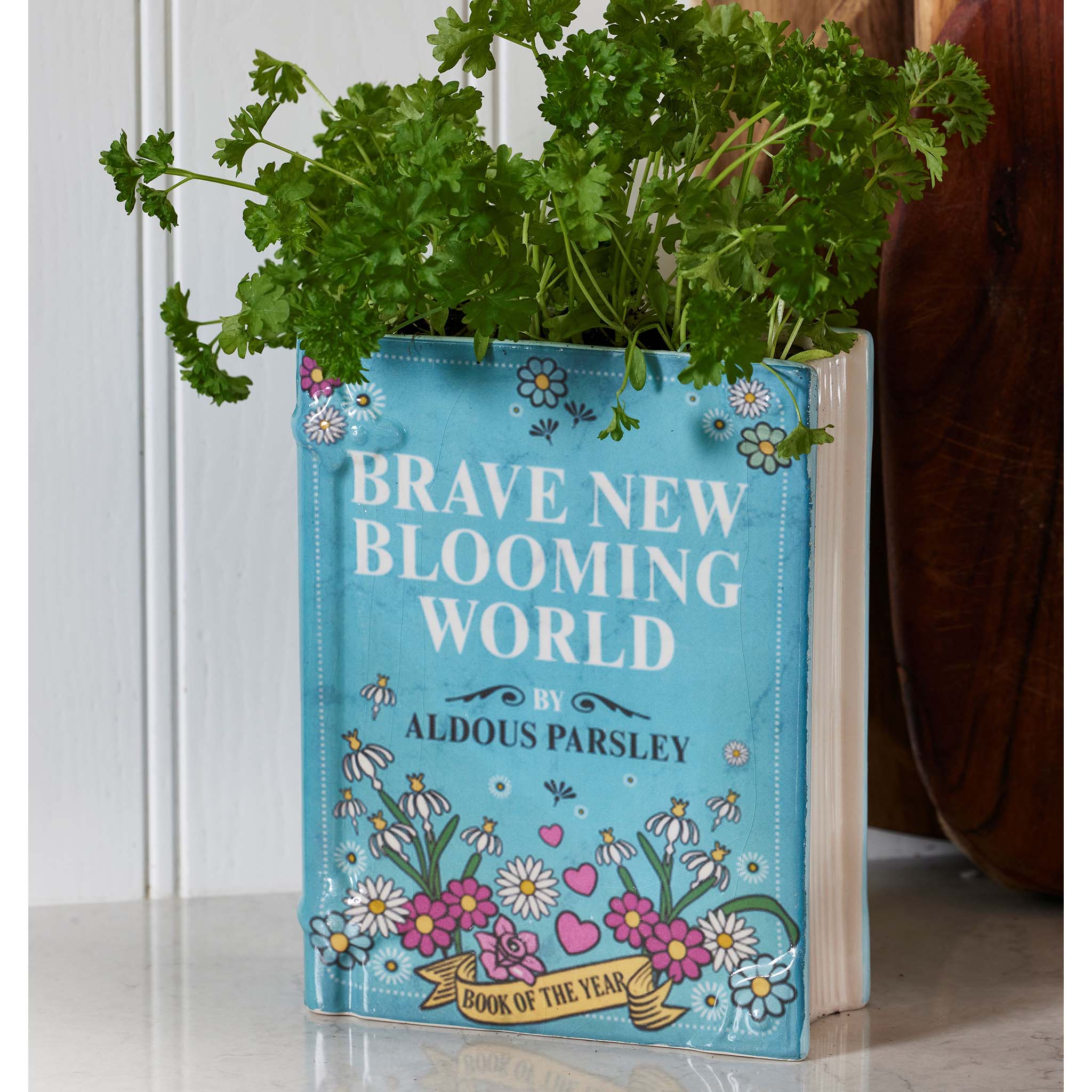 Ceramic Book Vase