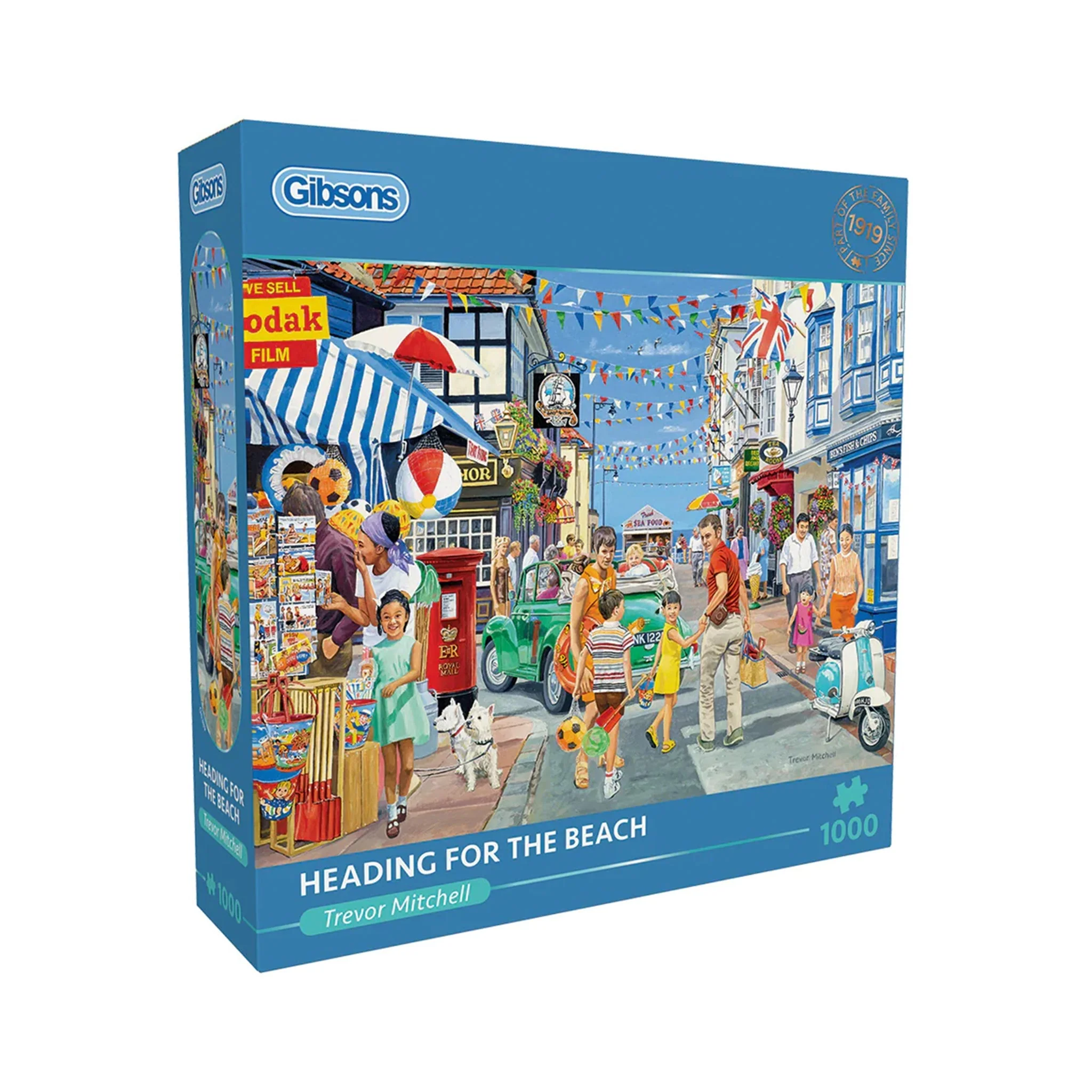 Heading for the Beach Jigsaw Puzzle, 1000 Pieces