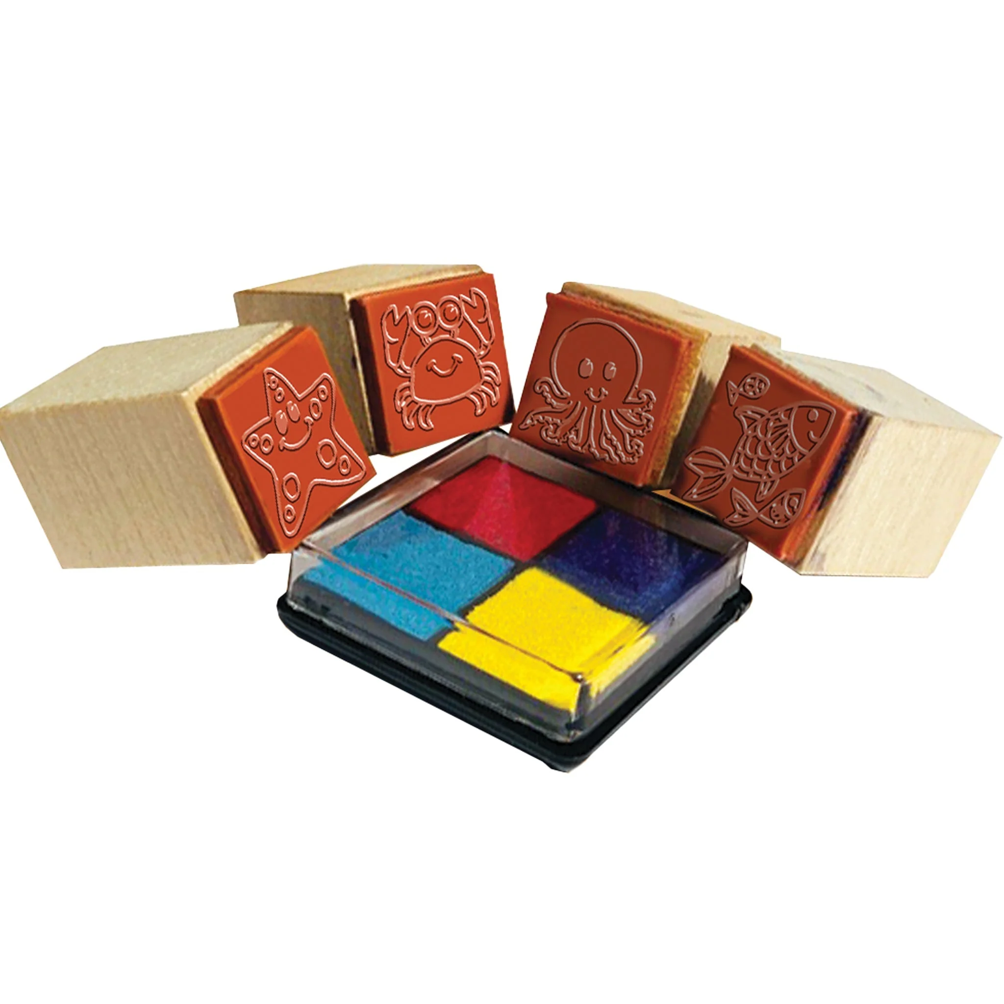 Wooden Ocean Stamp Set - Image 2
